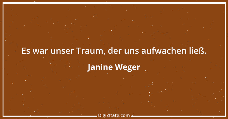 Zitat von Janine Weger 59