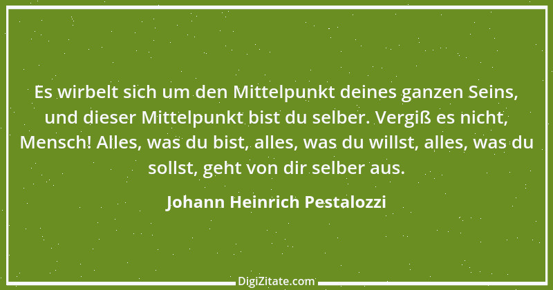 Zitat von Johann Heinrich Pestalozzi 246