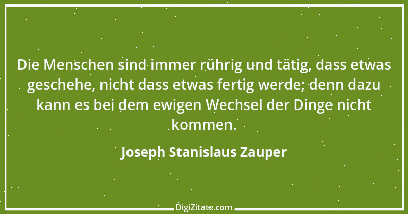 Zitat von Joseph Stanislaus Zauper 98