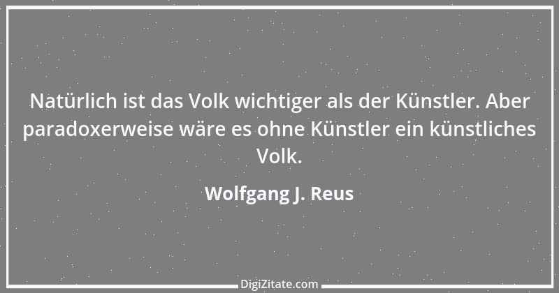 Zitat von Wolfgang J. Reus 615