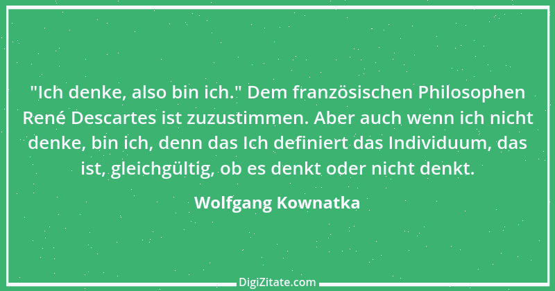 Zitat von Wolfgang Kownatka 19