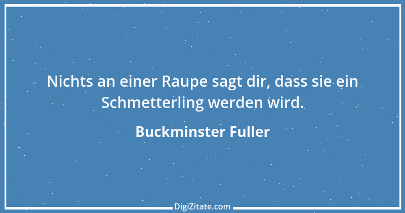 Zitat von Buckminster Fuller 1