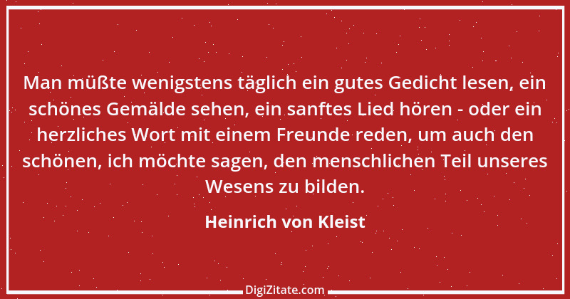 Zitat von Heinrich von Kleist 115