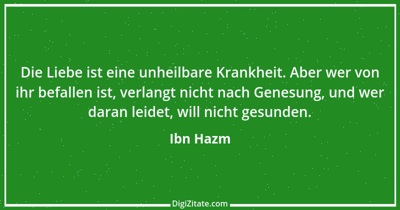 Zitat von Ibn Hazm 1