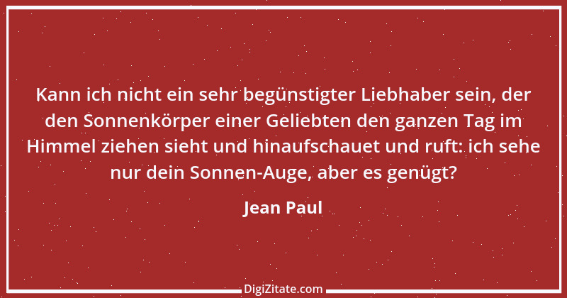 Zitat von Jean Paul 361