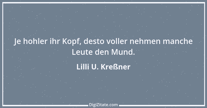 Zitat von Lilli U. Kreßner 3