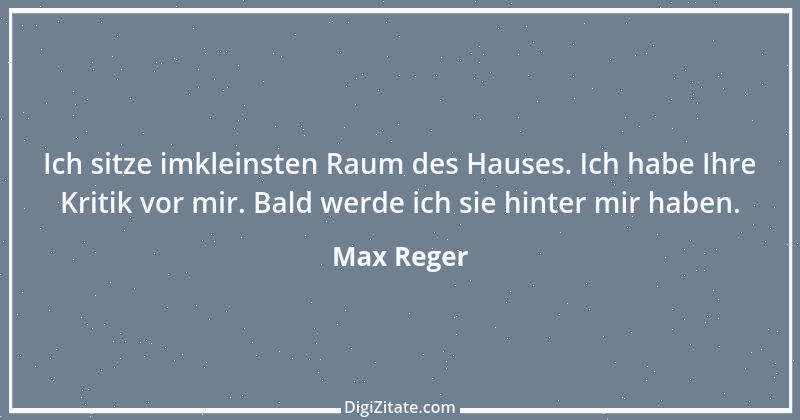 Zitat von Max Reger 2