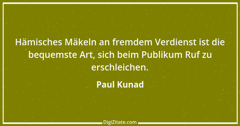 Zitat von Paul Kunad 2