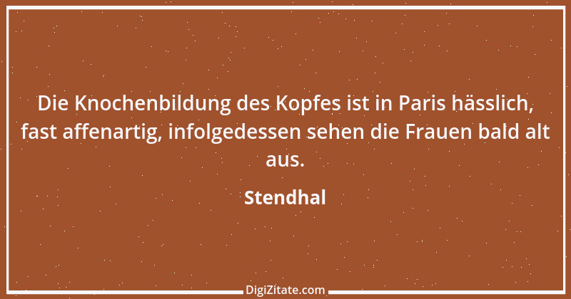 Zitat von Stendhal 186