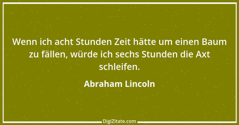 Zitat von Abraham Lincoln 71