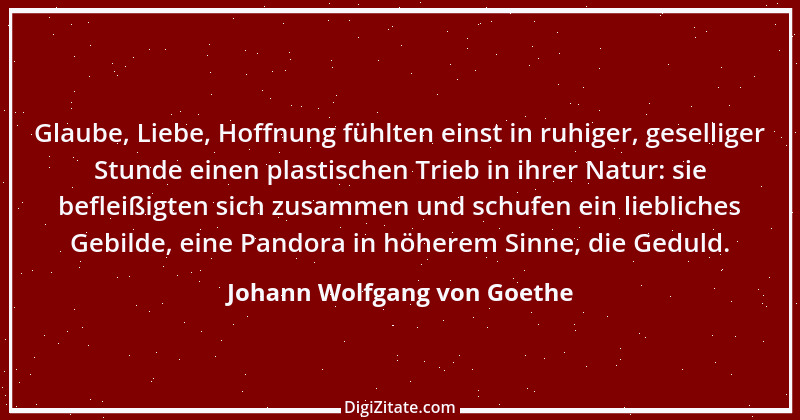 Zitat von Johann Wolfgang von Goethe 2217