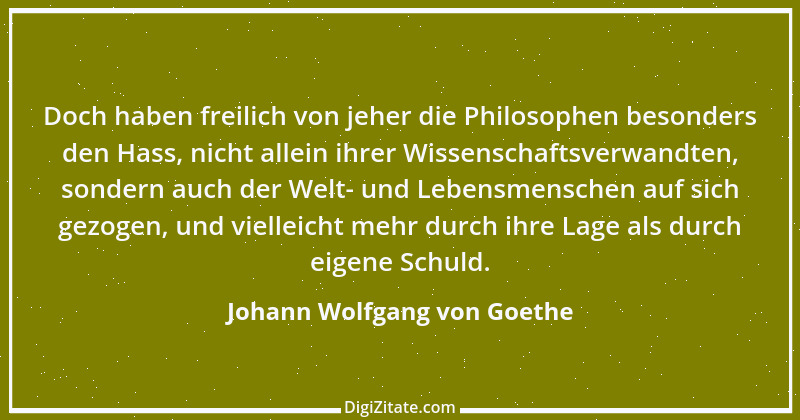 Zitat von Johann Wolfgang von Goethe 3217