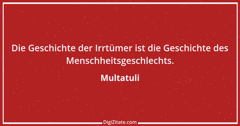 Zitat von Multatuli 4