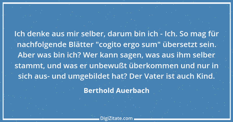 Zitat von Berthold Auerbach 63