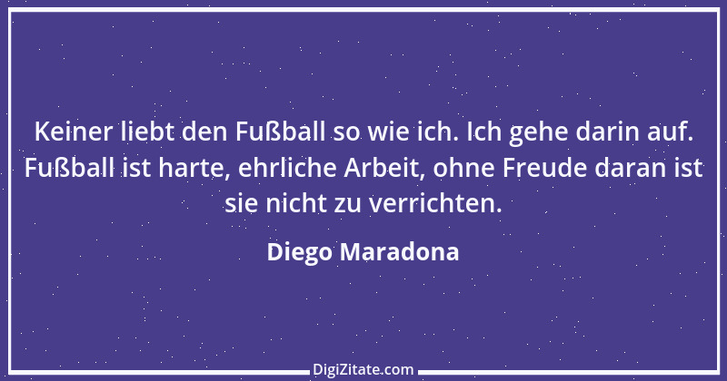 Zitat von Diego Maradona 3