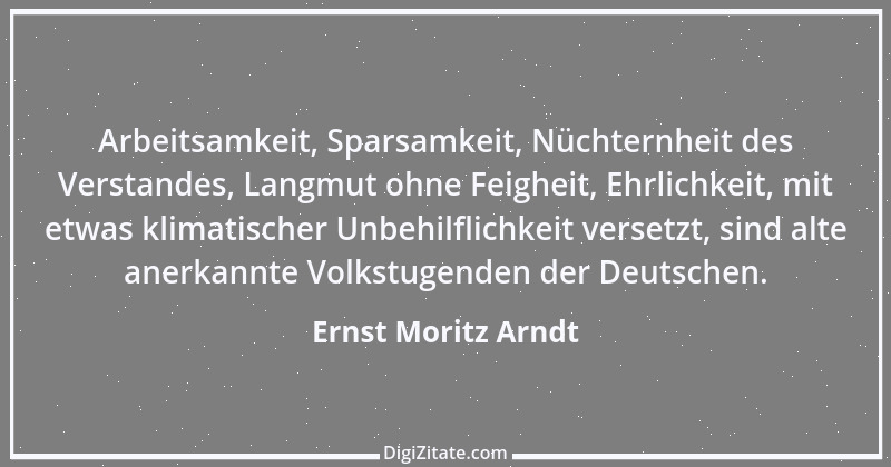 Zitat von Ernst Moritz Arndt 12