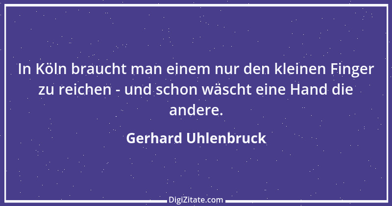 Zitat von Gerhard Uhlenbruck 38