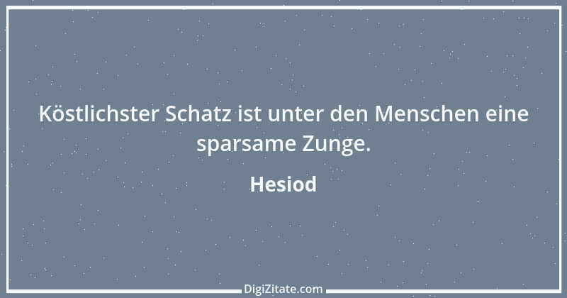 Zitat von Hesiod 4