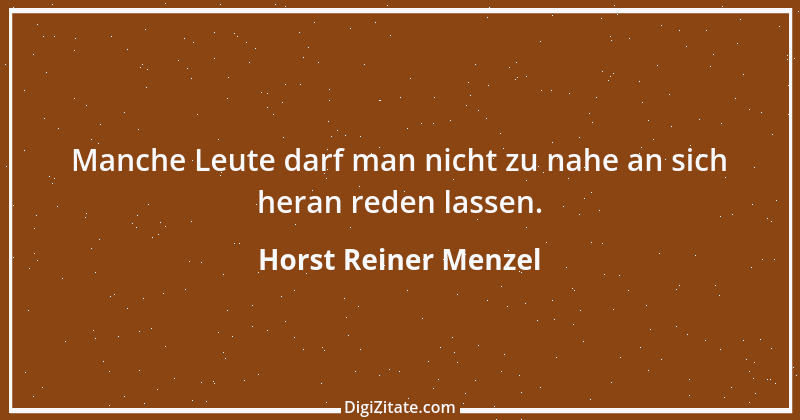 Zitat von Horst Reiner Menzel 28