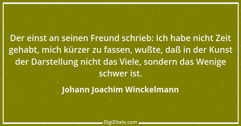 Zitat von Johann Joachim Winckelmann 6