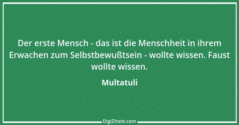 Zitat von Multatuli 5