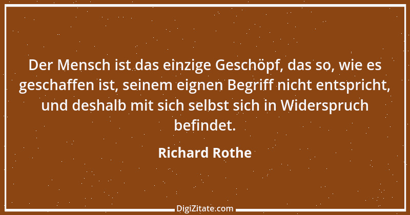 Zitat von Richard Rothe 70