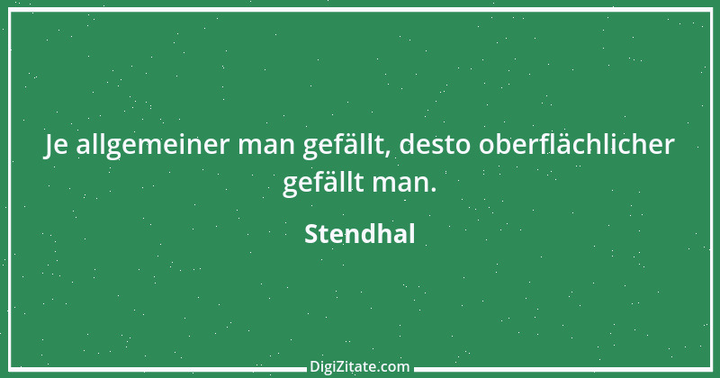 Zitat von Stendhal 188