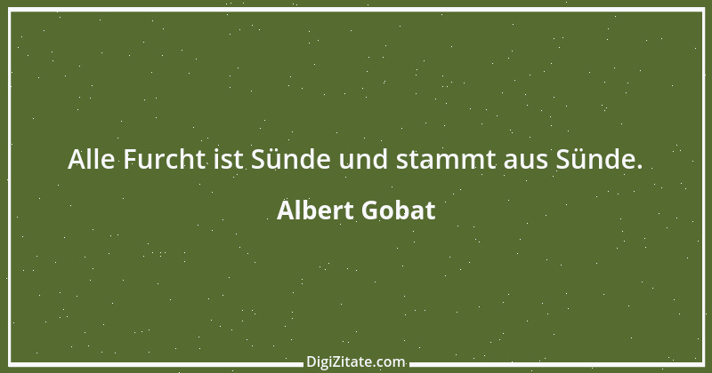 Zitat von Albert Gobat 1