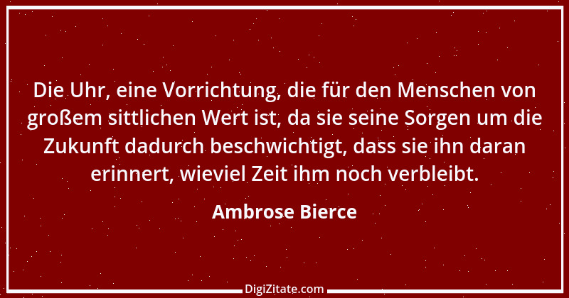 Zitat von Ambrose Bierce 449