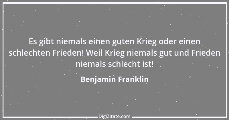 Zitat von Benjamin Franklin 75