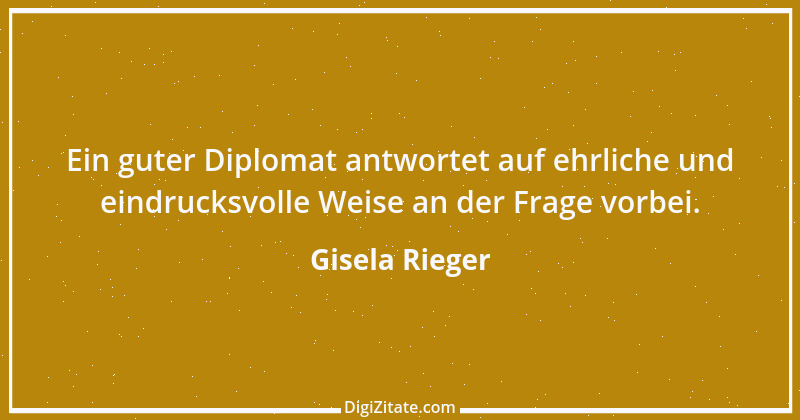 Zitat von Gisela Rieger 1