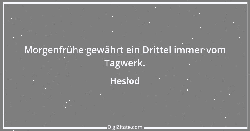 Zitat von Hesiod 5