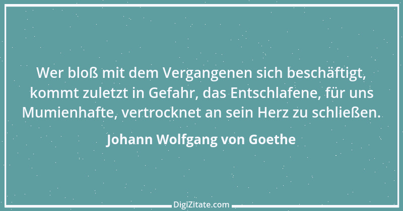 Zitat von Johann Wolfgang von Goethe 2219