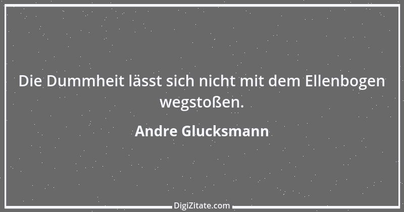 Zitat von Andre Glucksmann 3