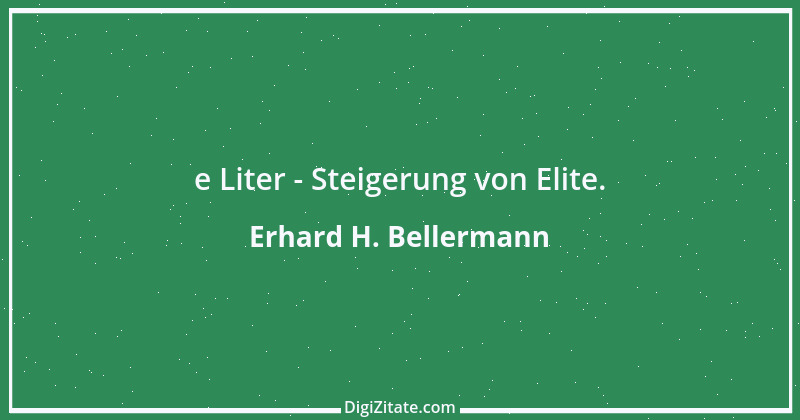 Zitat von Erhard H. Bellermann 734