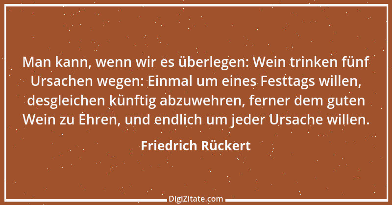 Zitat von Friedrich Rückert 189