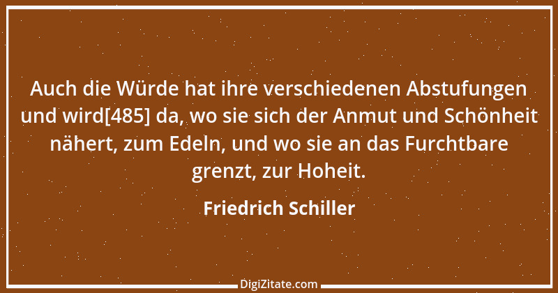 Zitat von Friedrich Schiller 737