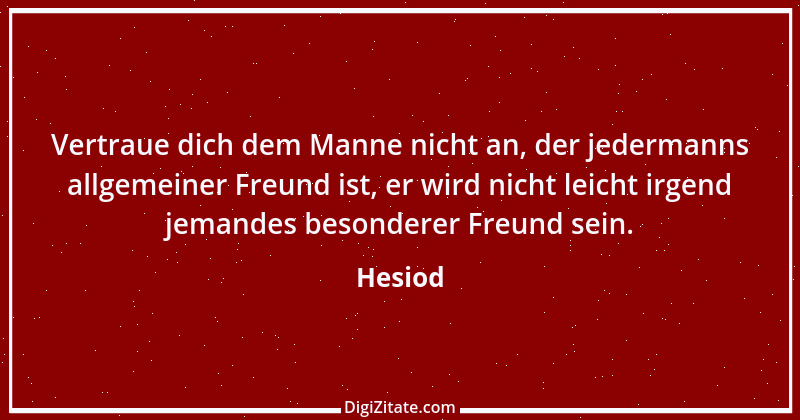 Zitat von Hesiod 6