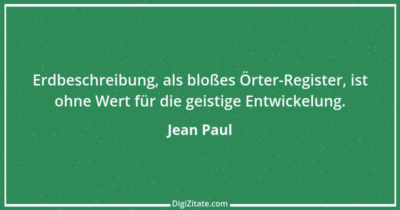 Zitat von Jean Paul 1365