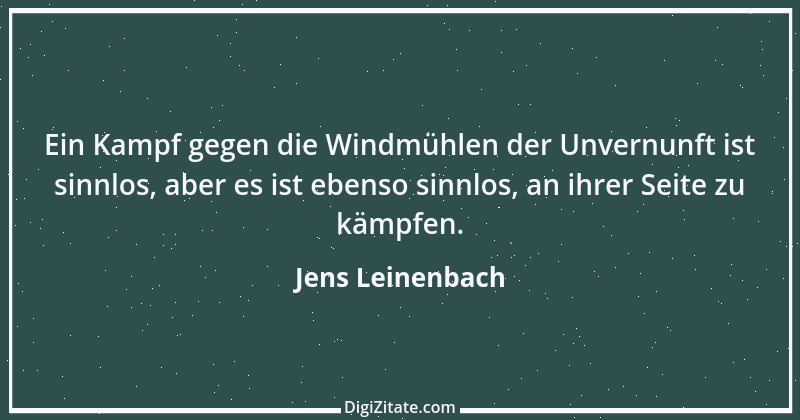 Zitat von Jens Leinenbach 2