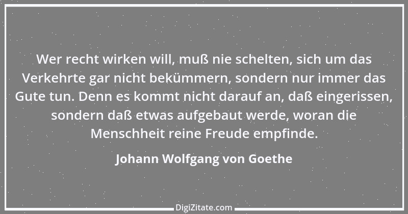 Zitat von Johann Wolfgang von Goethe 3220