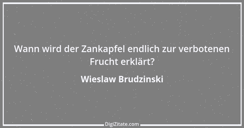 Zitat von Wieslaw Brudzinski 13