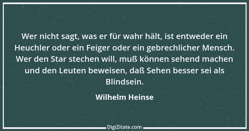 Zitat von Wilhelm Heinse 35