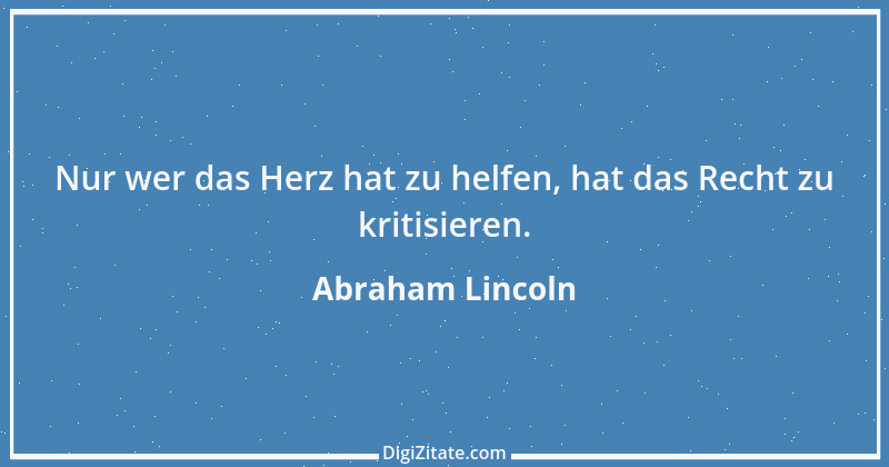 Zitat von Abraham Lincoln 75