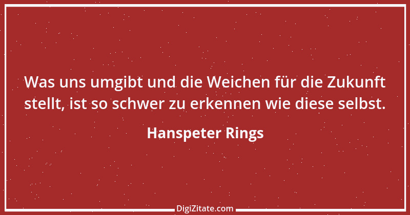 Zitat von Hanspeter Rings 112