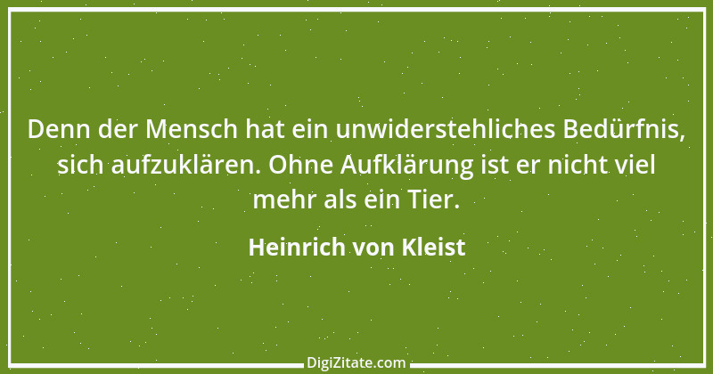 Zitat von Heinrich von Kleist 120