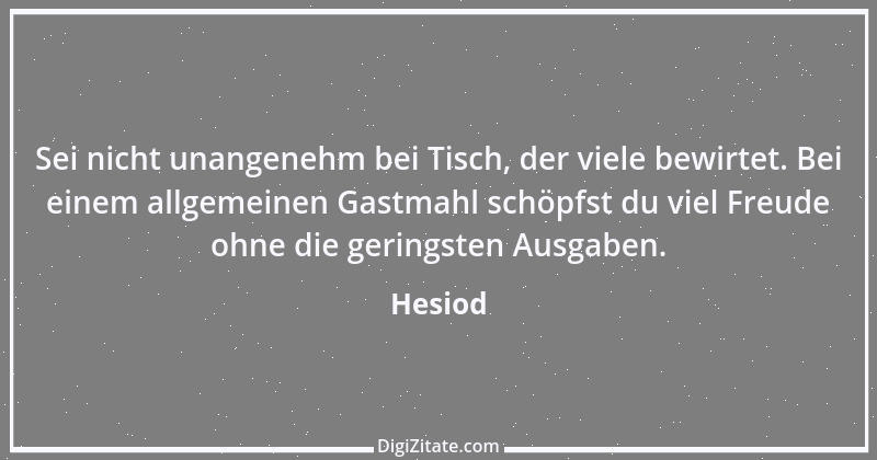 Zitat von Hesiod 7