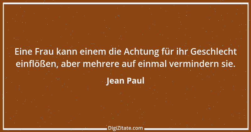 Zitat von Jean Paul 1366