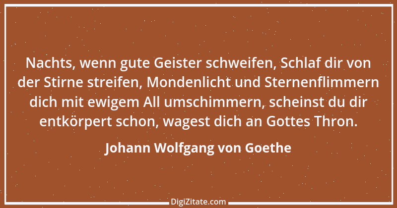 Zitat von Johann Wolfgang von Goethe 2221