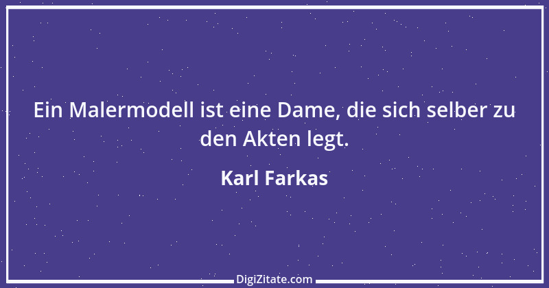 Zitat von Karl Farkas 3